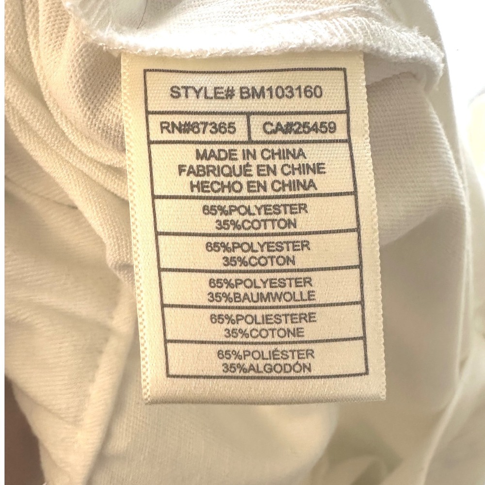 BB Dakota Steve Madden Shorts Women M White Paperbag Waist Coastal Quiet Luxury - Picture 7 of 9